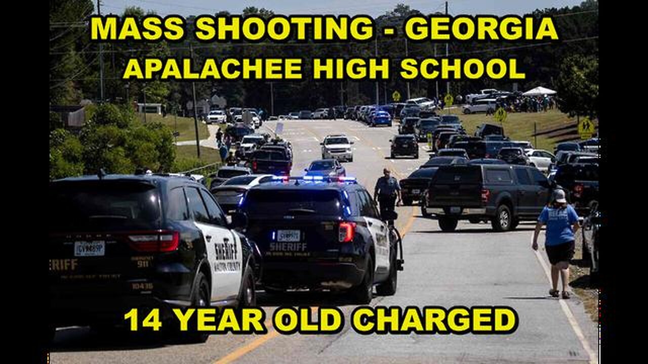 GEORGIA SCHOOL SHOOTING - 4 DEAD AND MASS INJURIES - UNIVERSAL BASIC INCOME