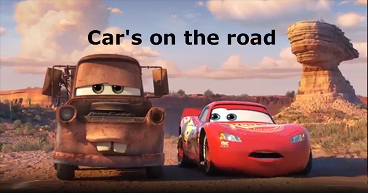Car on the road