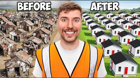 I Built 100 House And Give Them Away!