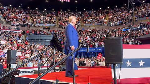 🗽 Massive crowd for Donald Trump in New York!