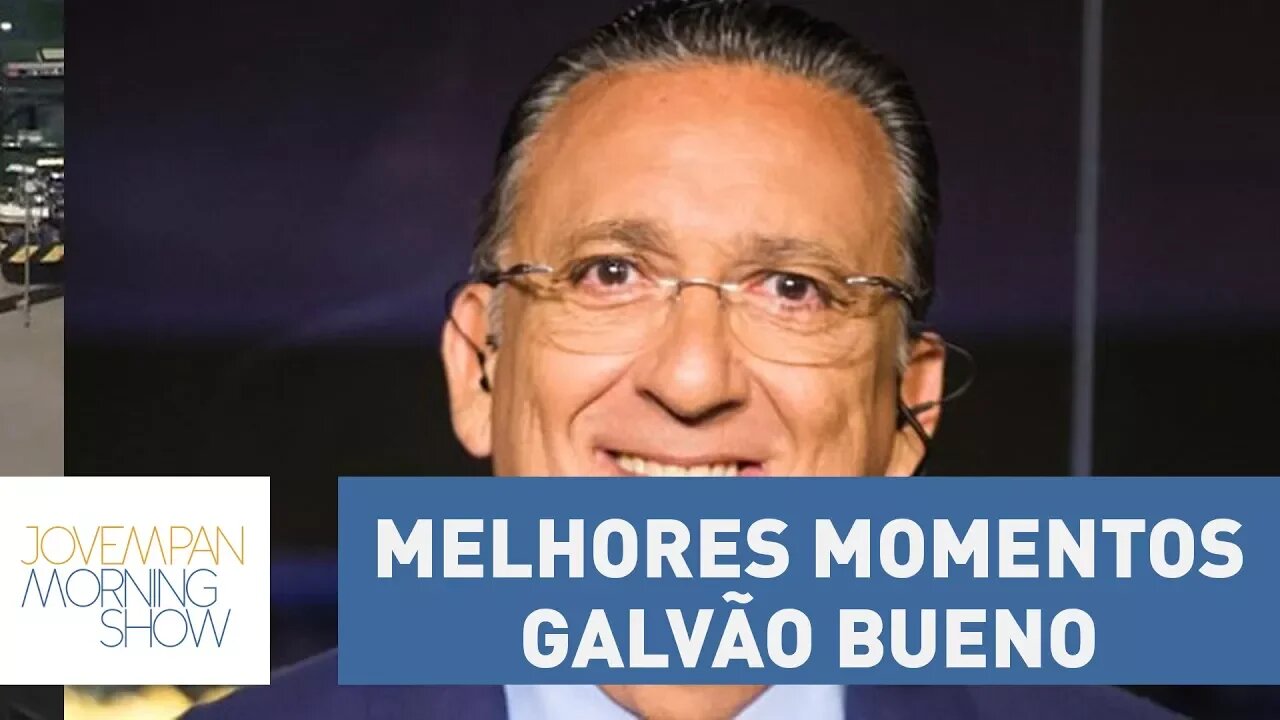 Após "gafe" no jogo PSG x Real Madrid, o Morning relembrou os melhores momentos de Galvão Bueno