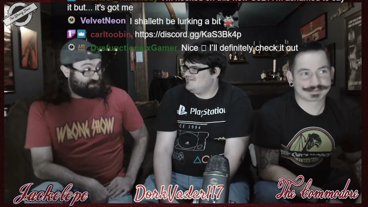 VOD: The Wrong Show with Special Guest DorkVader117! CyberPunk pt2