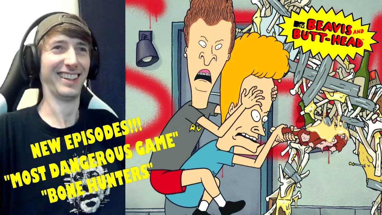 Beavis and Butt-Head (2022) Reaction Season 9 Episode 22 & 23 "Most Dangerous Game/Bone Hunters"