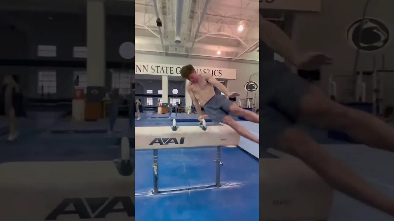 The most satisfying gymnastics you’ll ever see #chaseclingman #gymnast #olympics #calisthenics #gym