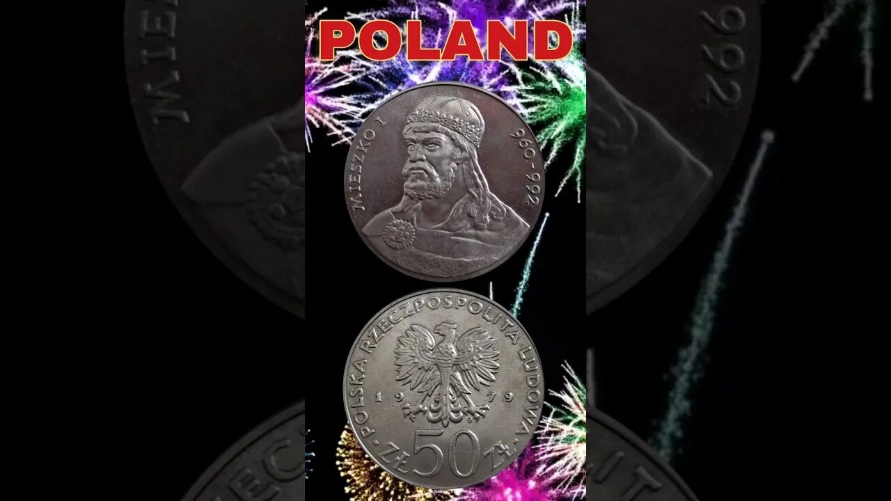 Poland 50 zlotych 1979.#shorts #coinnotesz