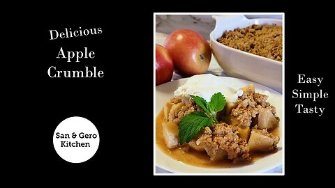 How to make Delicious Apple Crumble