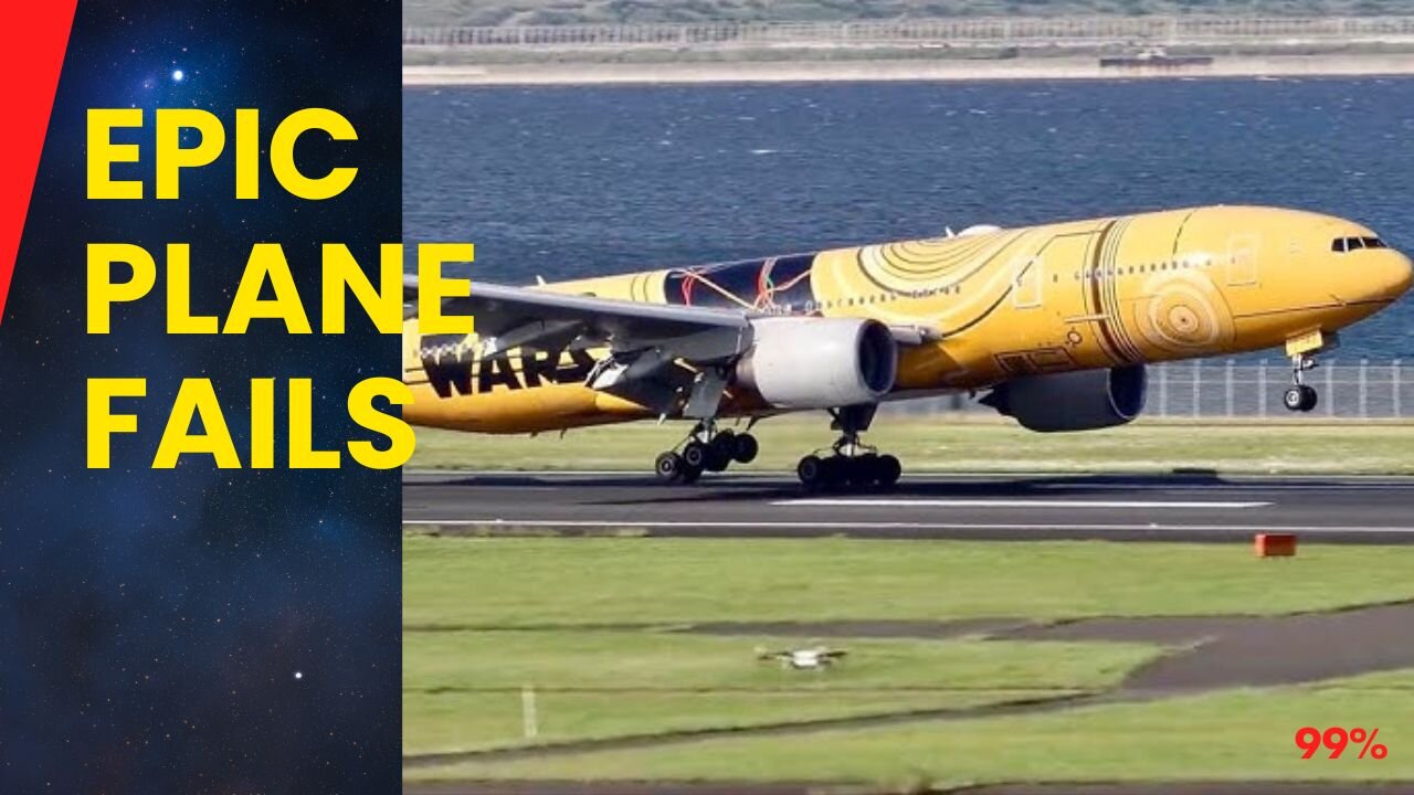 Star Wars Jet's Epic Landing Fail & More Plane Drama!