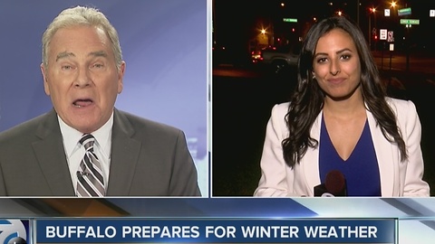 Buffalo prepares for winter weather