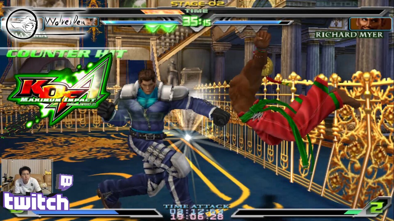 (PS2) KOF Maximum Impact Reg A - 05 - Team 5 - K', Maxima, Kula Diamond