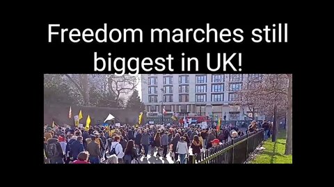 Freedom Movement still biggest marches in UK