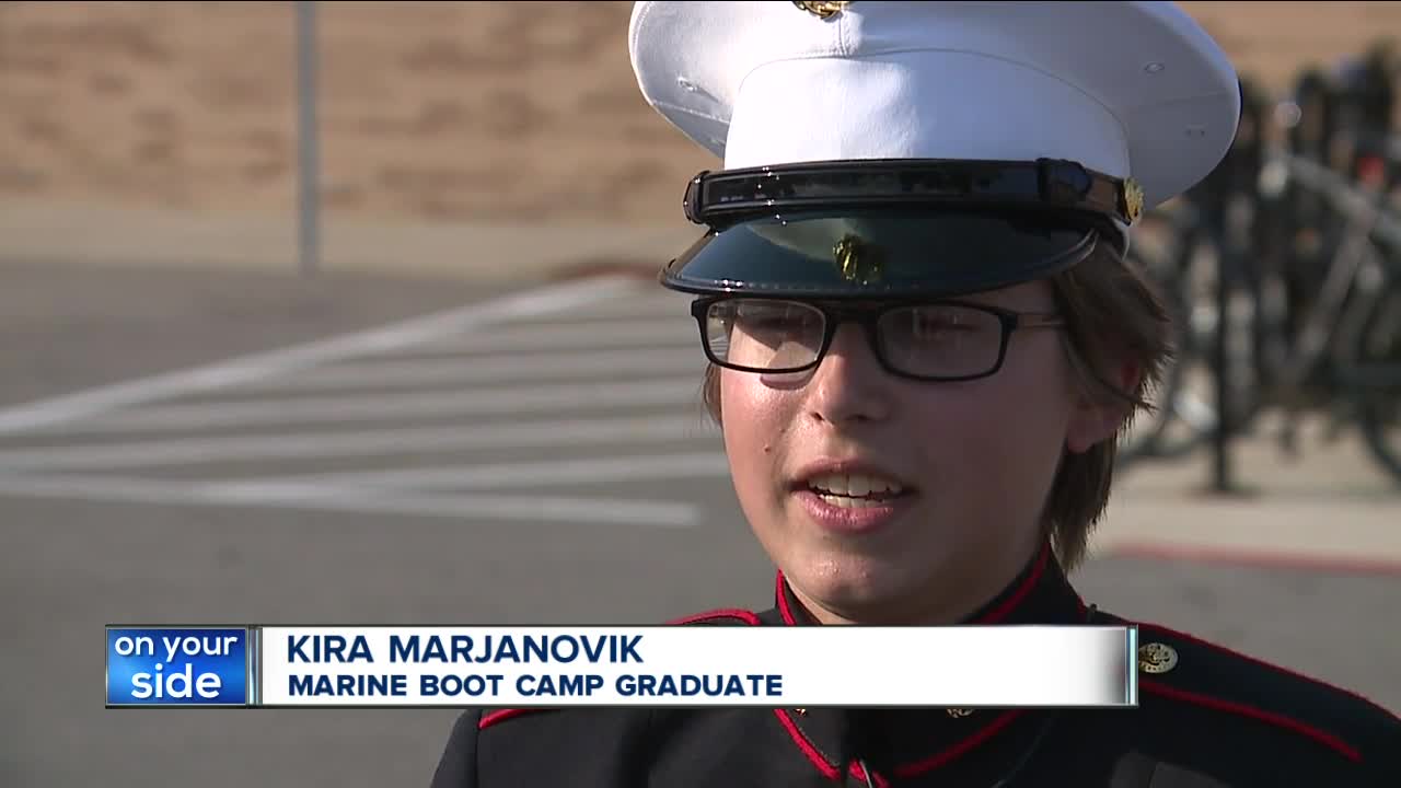 Lakewood teen battles pneumonia during Marine boot camp, graduates with flying colors