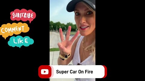 super car on fire 🔥 😍