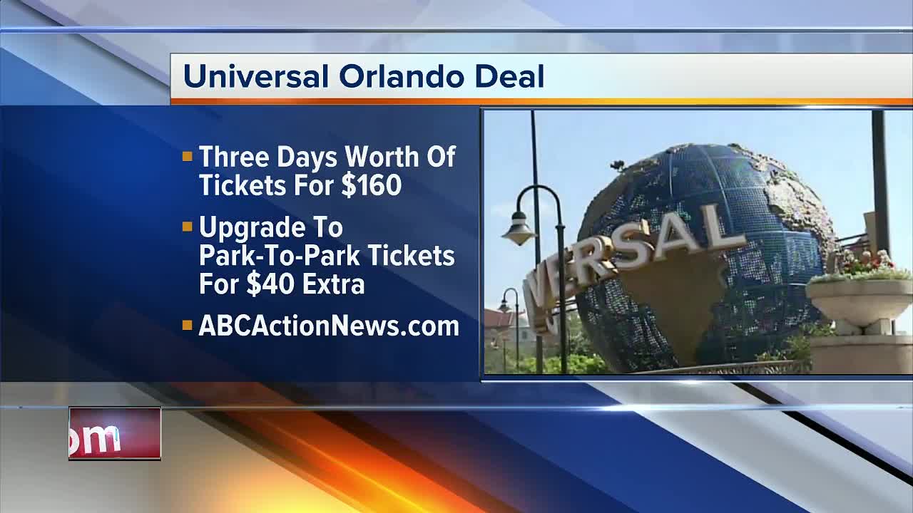 Universal Orlando offers multi-day ticket deal for Florida residents