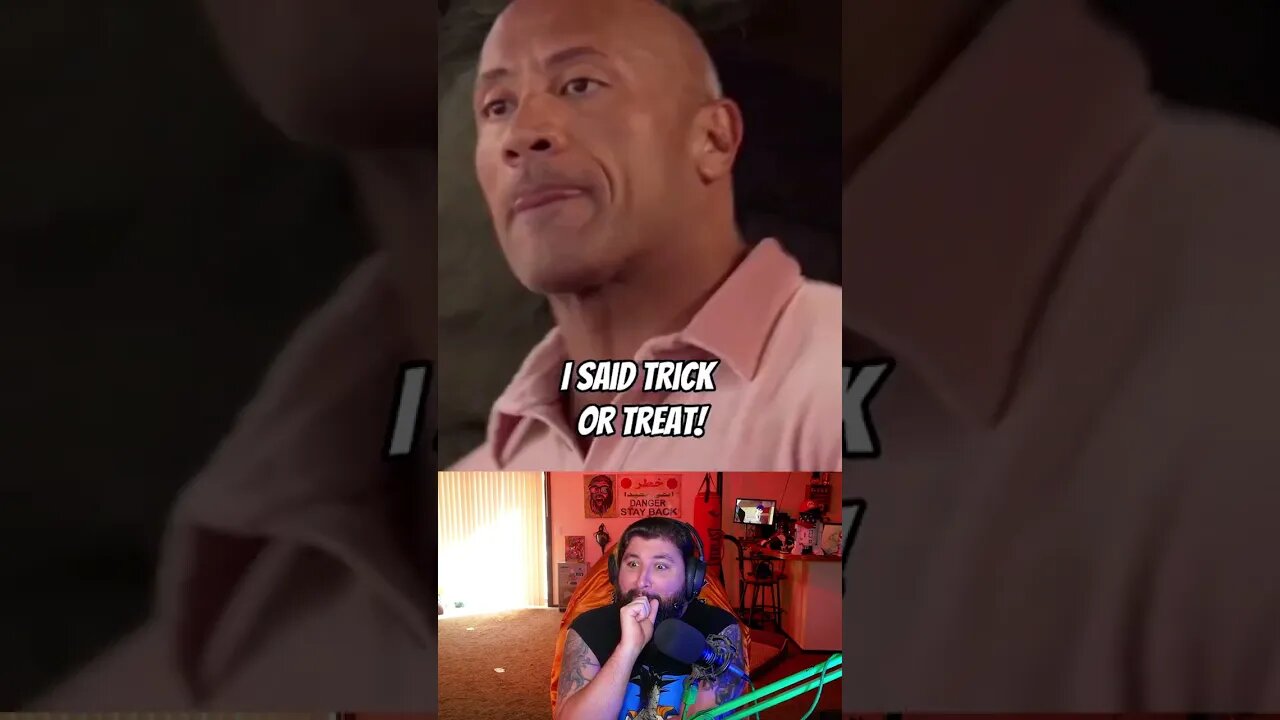 Kevin Hart Trick or Treats' The Rock