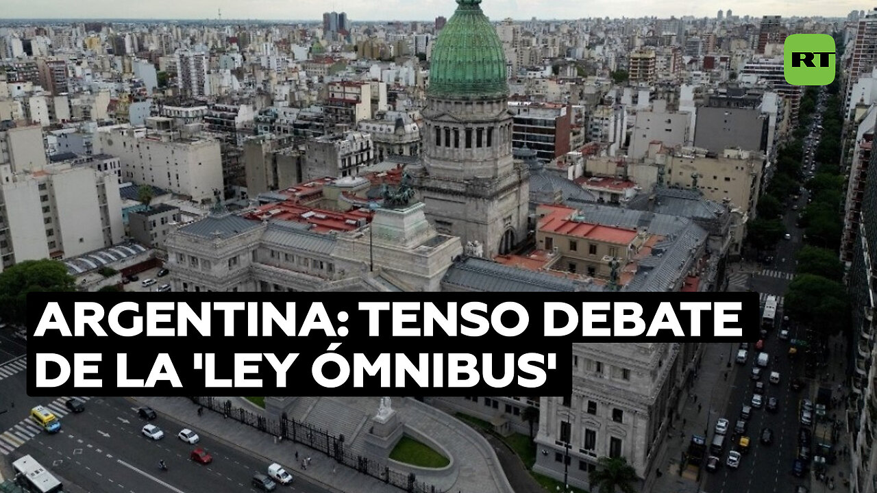 Tensión, dudas y amenazas marcan el inicio del debate de la 'ley ómnibus' de Milei