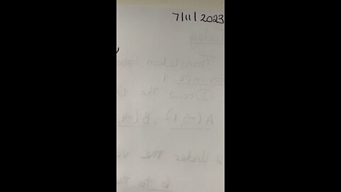 GCSE MATHEMATICS - TRANSFORMATION II. TRANSLATION WITH EXAMPLES.