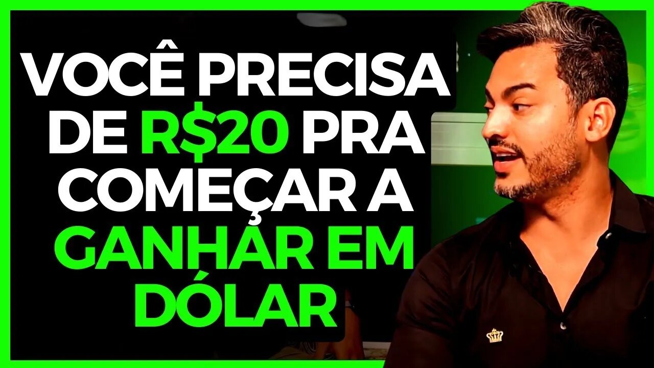 APRENDA AGORA COMO GANHAR EM DÓLAR!