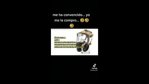 Comprate la mascarilla para un virus super contagioso.