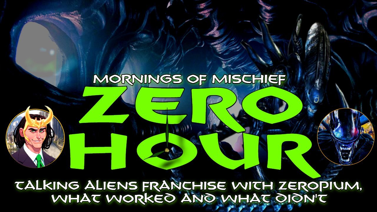 ZeroHour - Who better to talk Aliens franchise than the XenoLord himself Zeropium!