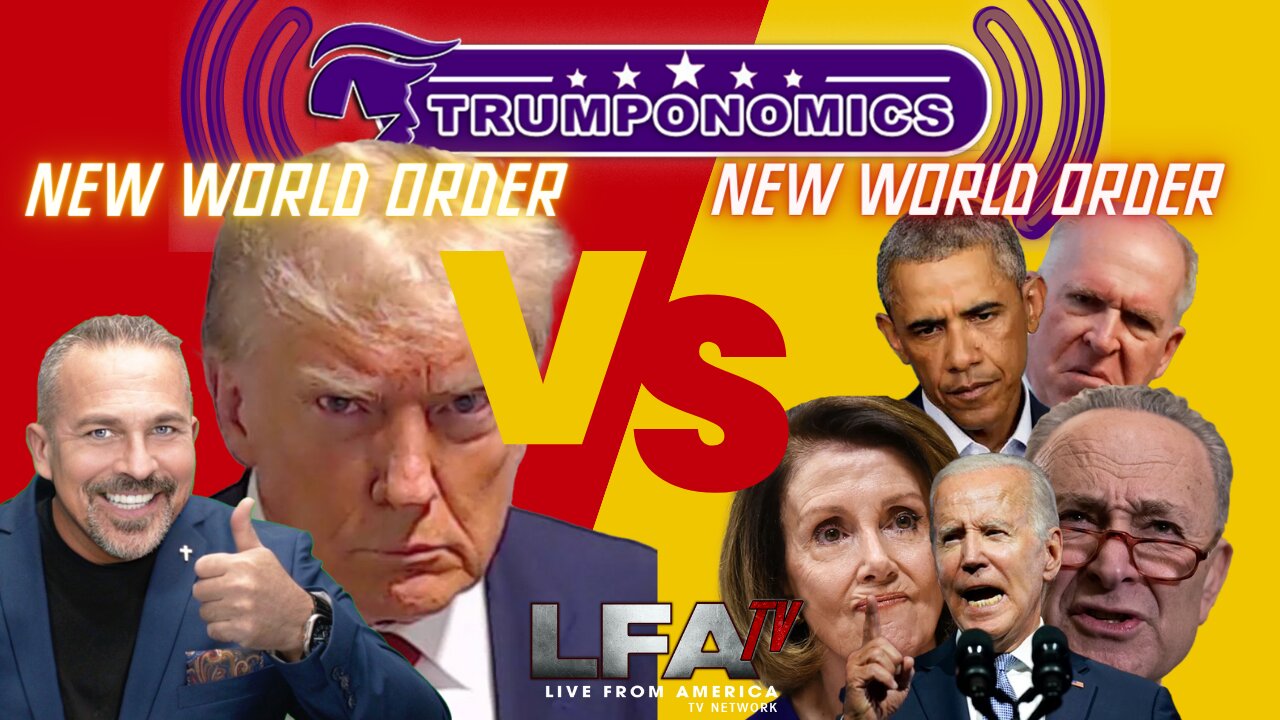 Trillions At Stake. New World Order Is Assassinating Trump & Supporters | TRUMPONOMICS 4.26.24 8am EST