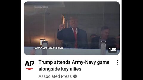 Trump attends Army-Navy game alongside key allies