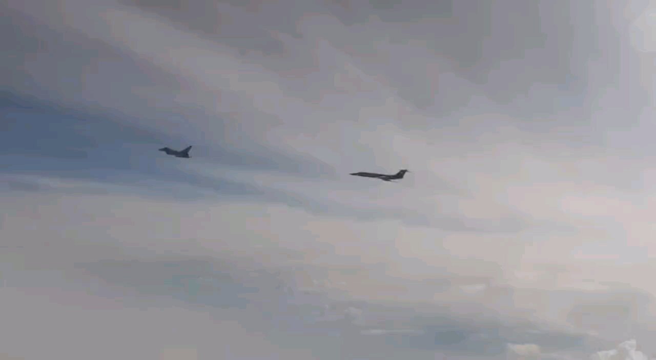Video of recent interceptions by Royal Air Force Eurofighter Typhoon fighter jets based in Estonia