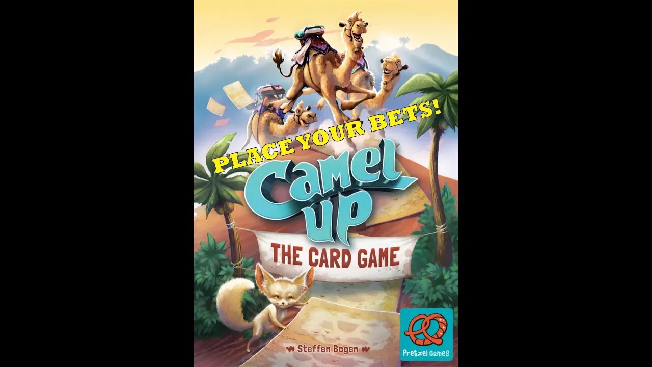 Camel Up The Card Game Unboxing