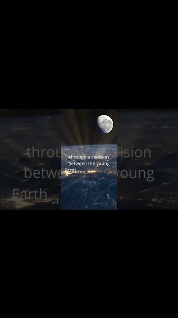 How moon was created? #shorts #moon #science #answer