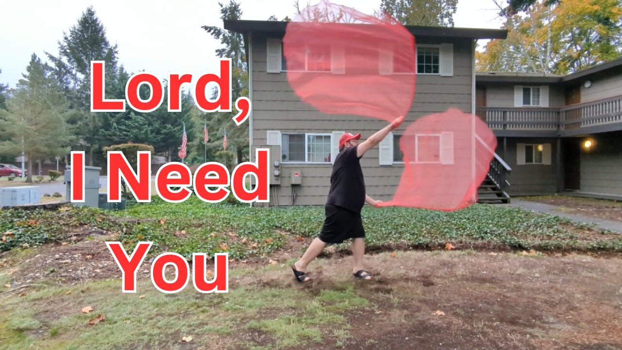 Lord, I Need You - Matt Maher (Worship Flags | Liturgical Dancer | Nicholas Kiefer)