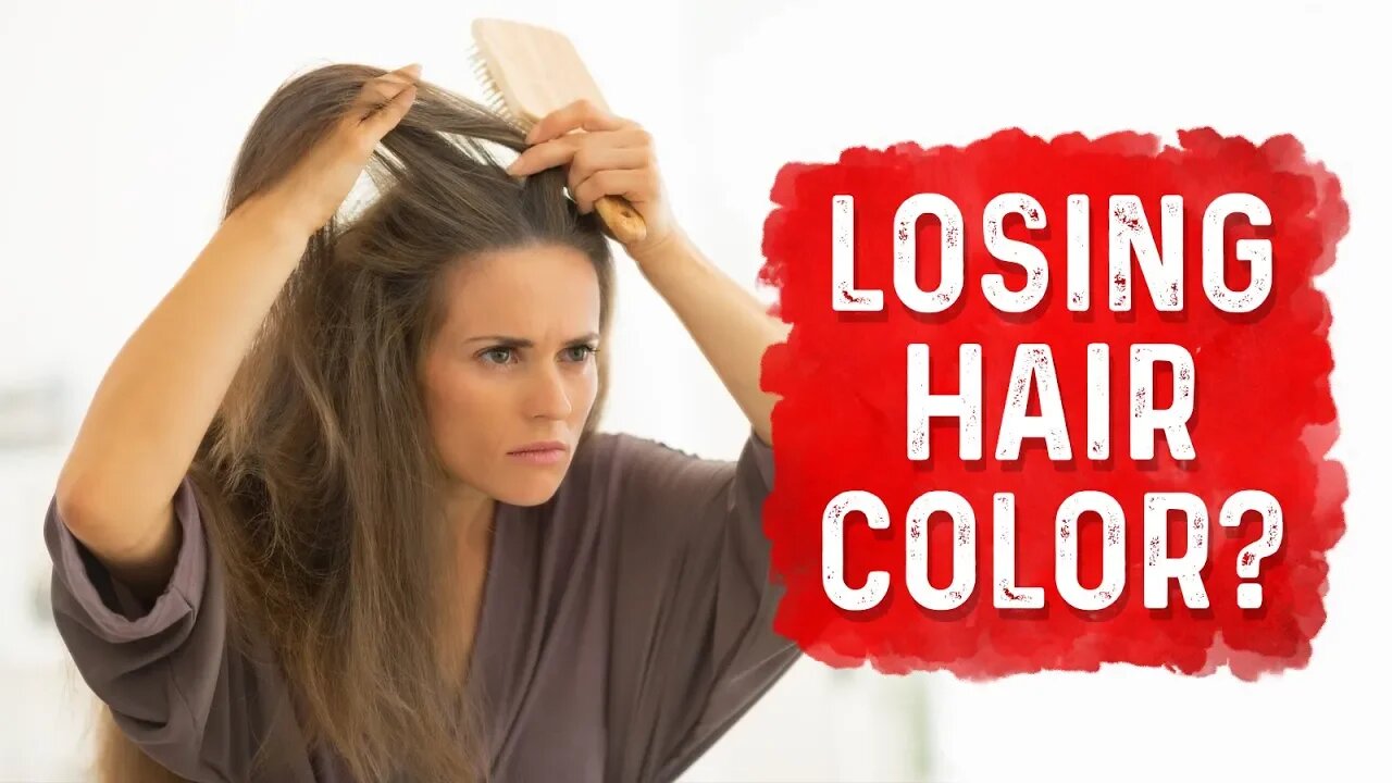 Do These 2 Things Now For Premature Graying Hair Or Losing Hair Color – Dr.Berg