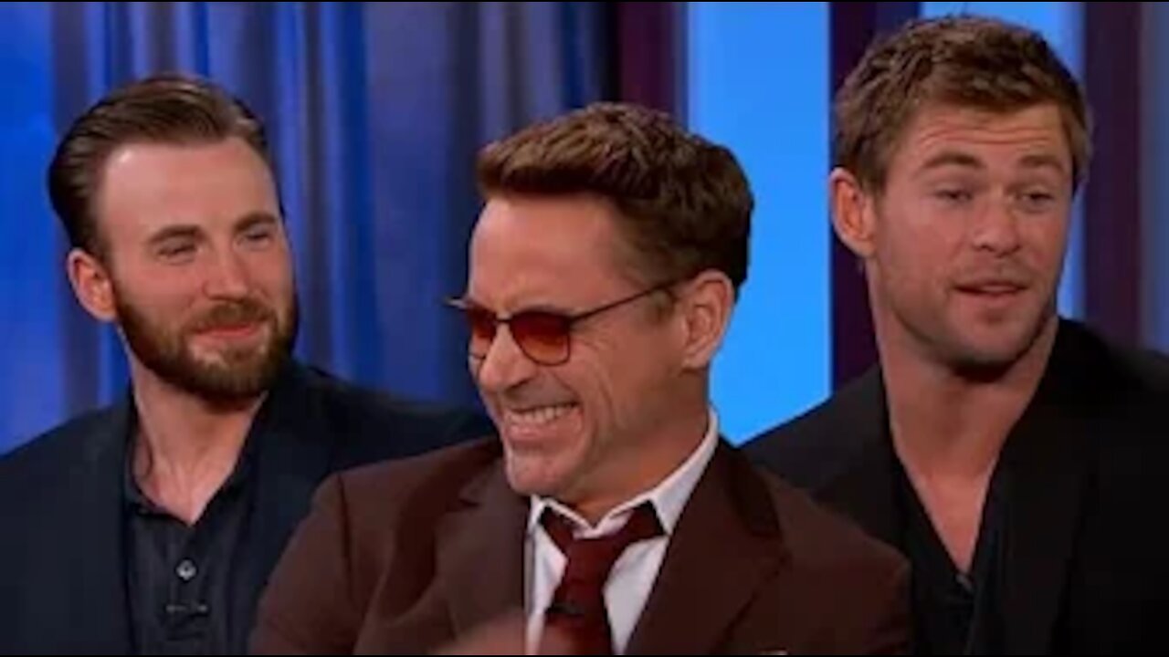 Avengers cast funny moments