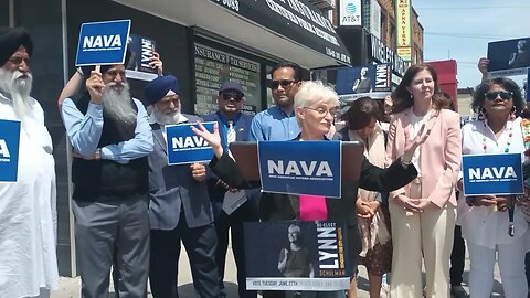 From the @dilipnathnyc @UsaNava Endorsement of Lynn Schulman 5/7/23 QNS NY. Elizabeth Crowley