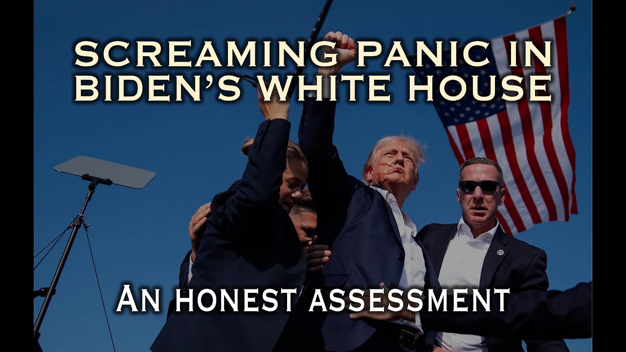 Screaming Panic in Biden's White House