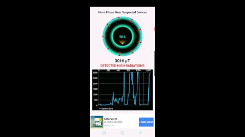 RADIATION OFF OF MY BROWN GRANITE TILE, WTF⁉️