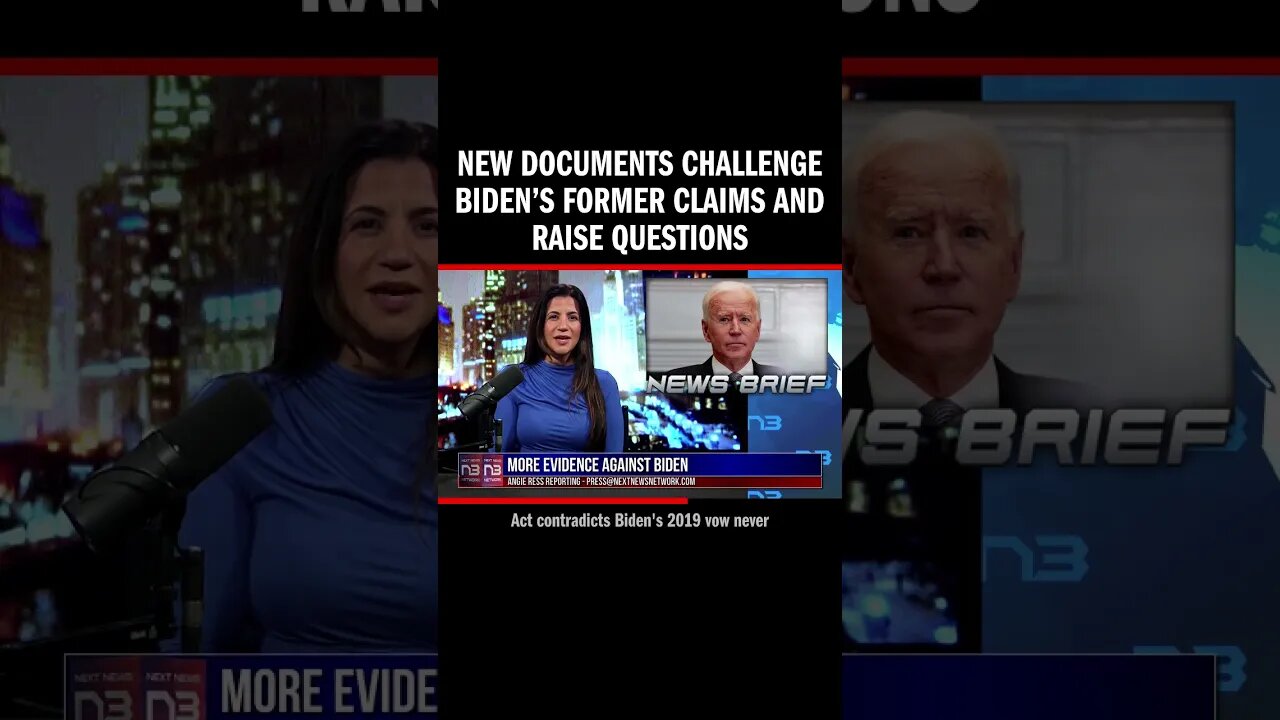 New Documents Challenge Biden’s Former Claims and Raise Questions