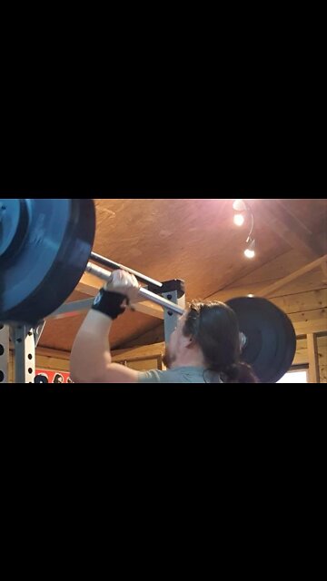 75 KGs OVERHEAD PRESS 1 REP MAX PR! TWO PRS IN ONE DAY! 🤟🏻