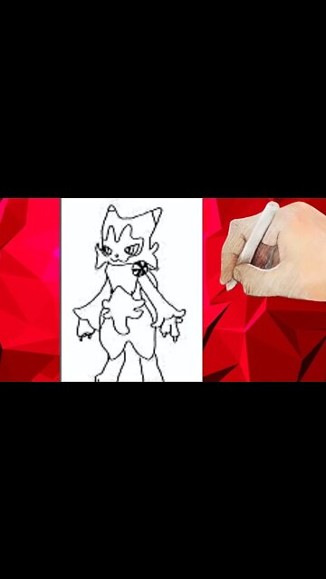 Drawing Floragato Pokemon Timelapse