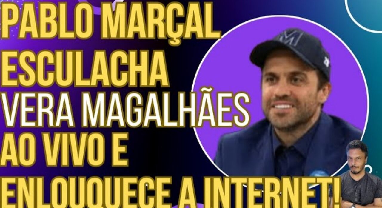 SHOW DE RISADAS: Pablo Marçal esculacha Vera Magalhães ao vivo e a internet enlouquece!