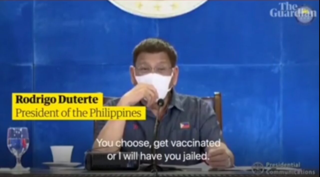 Vaccination obligatoire aux Philippines... sinon PRISON!!!