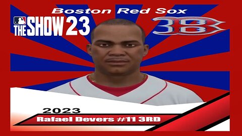 How To Create Rafael Devers MLB The Show 23 | Headshape