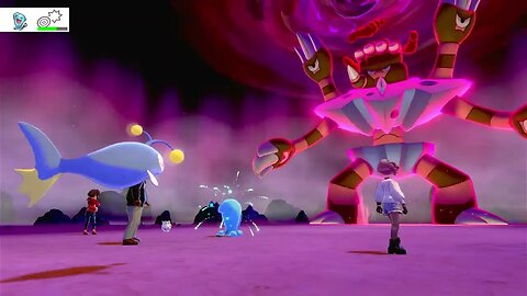 Pokémon Sword - Battling Dynamax Barbaracle