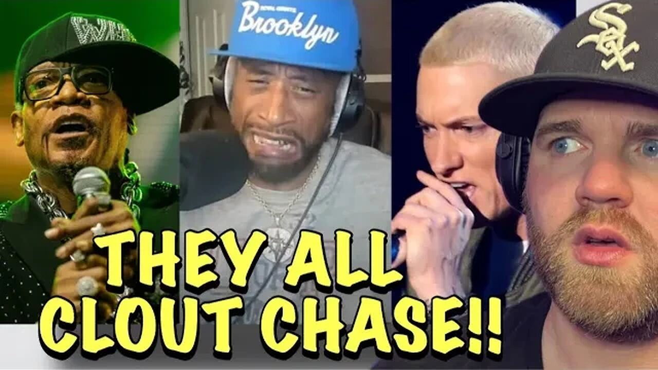 Always Twisting The Narrative on Eminem | Lord Jamar Reacts To Eminem / Melle Mel Diss