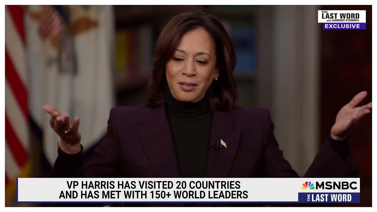 a serving of Kamala Harris word salads - Most Important Elections and other issues
