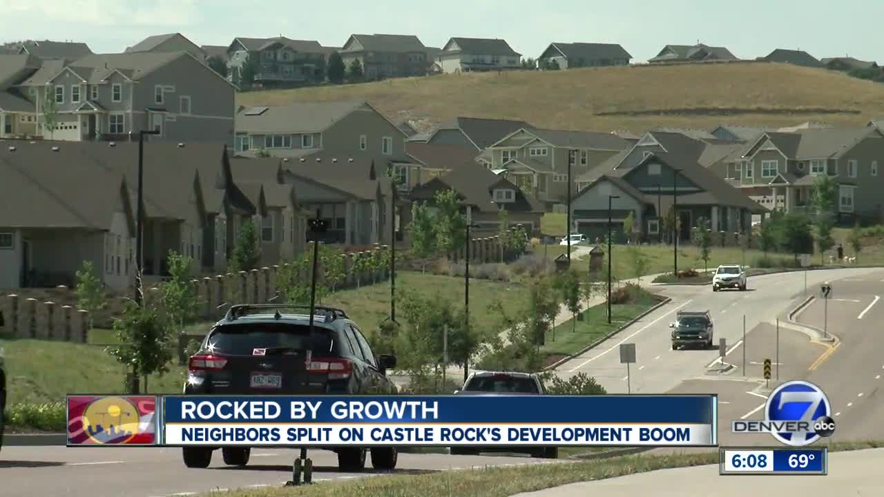 Neighbors split on Castle Rock's development boom.
