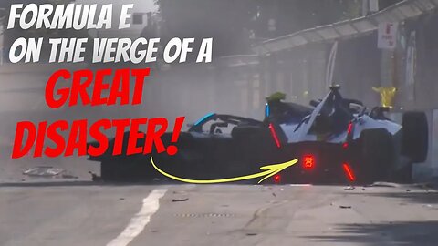 Nasty accident | Formula E BIG shunt Multiple drivers are out of the #RomeEPrix