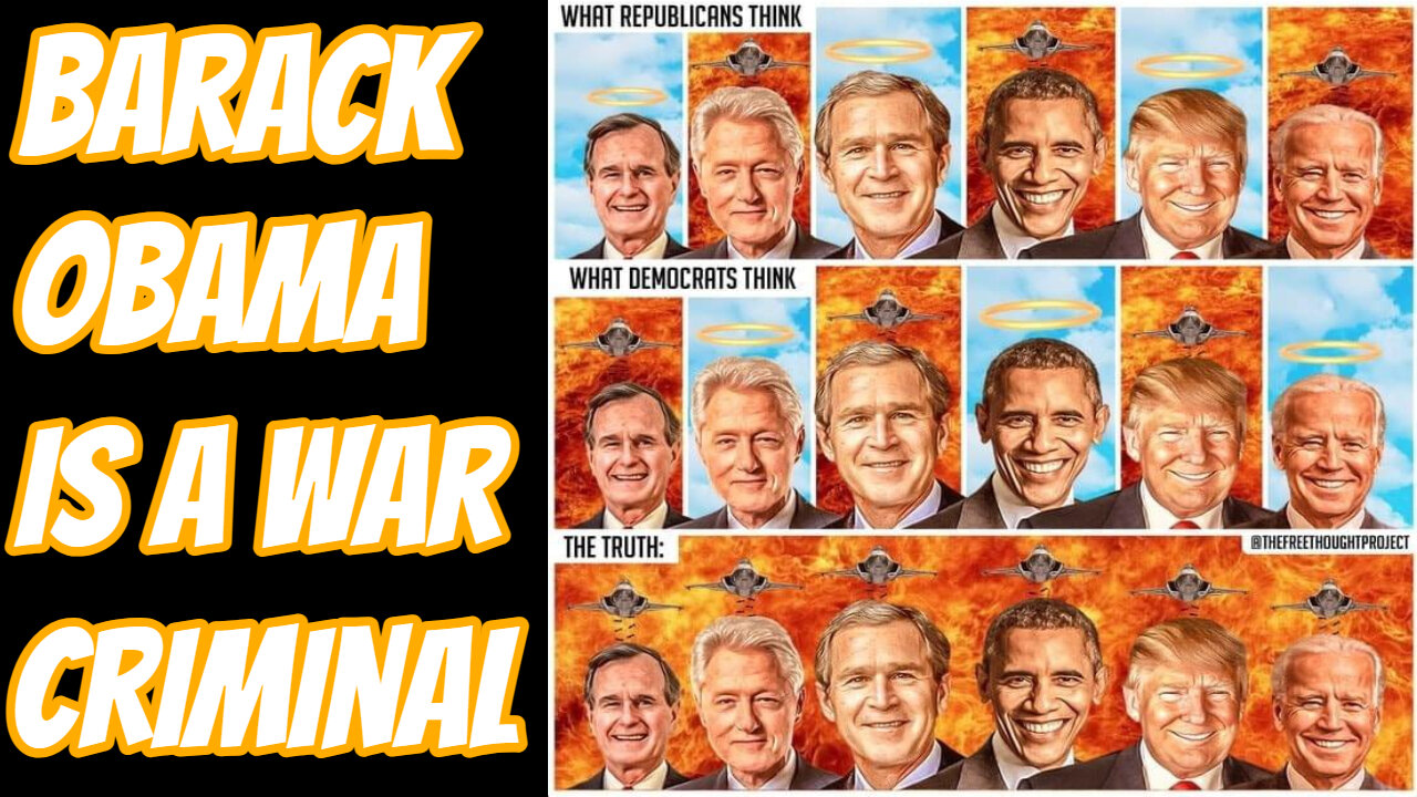 Barrack Obamas Drone War Was A Horrific Disaster Trump Continued | All Presidents Are War Criminals