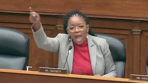 Rep. Jasmine Crockett Makes It Clear White Men Have Never Been Oppressed