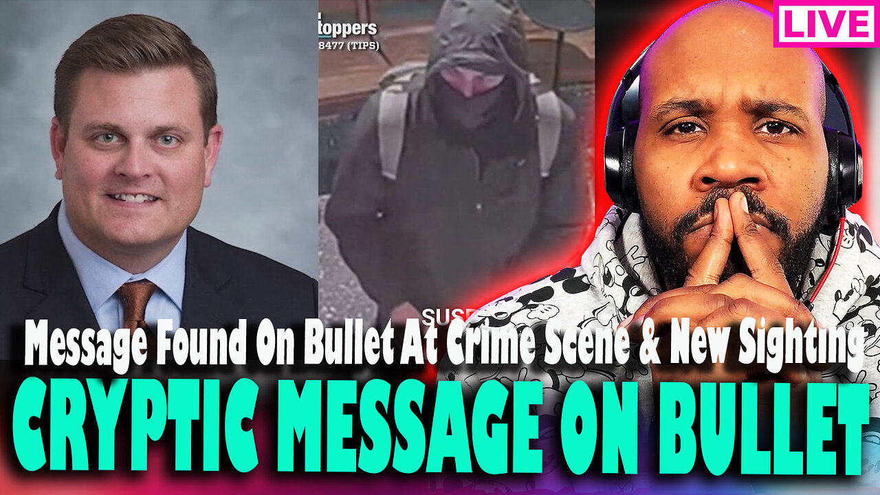 MESSAGE ON A BULLET?! NEW SIGHTING! Brian Thompson Sh**ter Leaves Cryptic Message On Bullet