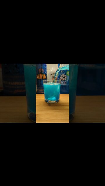 Try the Blue Slush Cocktail!