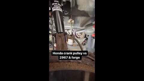 Honda crank pulley bolt vs Milwaukee 2967